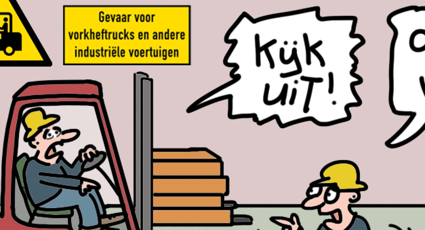 Aanrijdingen heftrucks