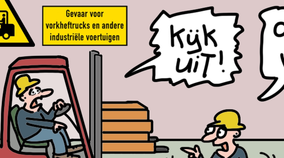 Aanrijdingen heftrucks