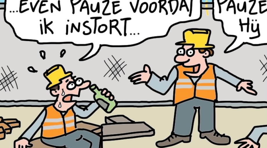 Pas op als het zo warm is